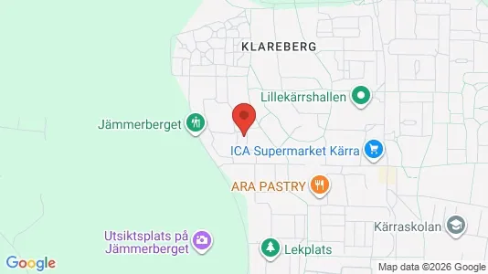 Lägenheter till salu i Göteborg Centrum - kort over placeringen