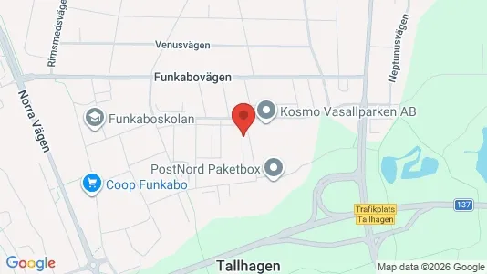 Lägenheter till salu i Kalmar - kort over placeringen