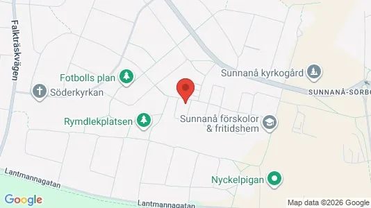 Lägenheter att hyra i Skellefteå - kort over placeringen