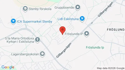 Lägenheter att hyra i Eskilstuna - kort over placeringen