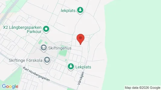 Lägenheter att hyra i Eskilstuna - kort over placeringen
