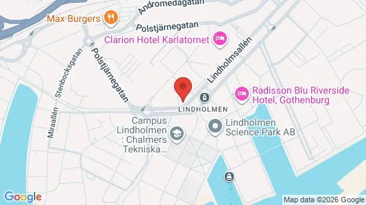 Bostadsrätter till salu i Lundby - kort over placeringen