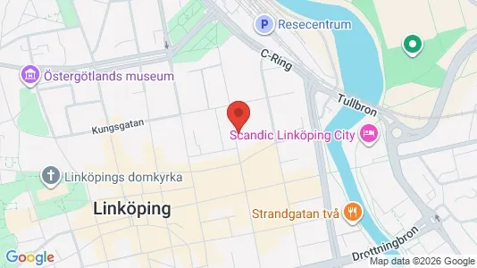 Bostadsrätter till salu i Linköping - kort over placeringen