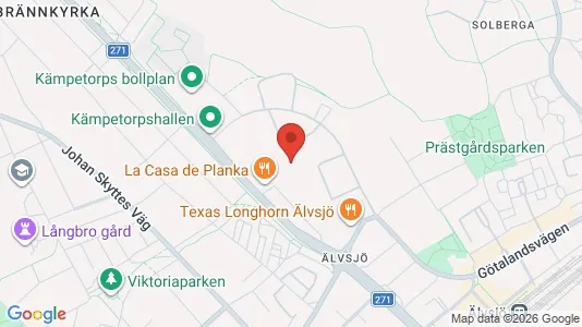 Lägenheter att hyra i Söderort - kort over placeringen