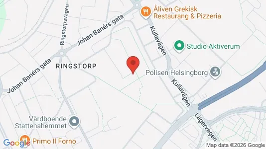 Lägenheter till salu i Helsingborg - kort over placeringen