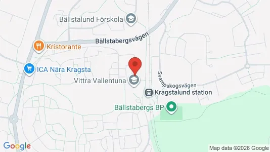 Lägenheter till salu i Vallentuna - kort over placeringen