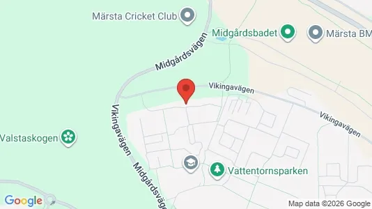 Lägenheter att hyra i Sigtuna - kort over placeringen