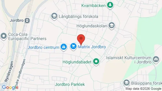 Rum att hyra i Haninge - kort over placeringen