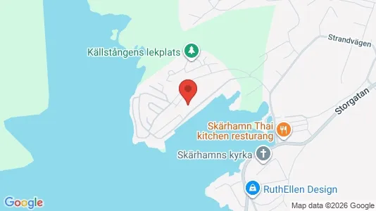 Lägenheter till salu i Tjörn - kort over placeringen