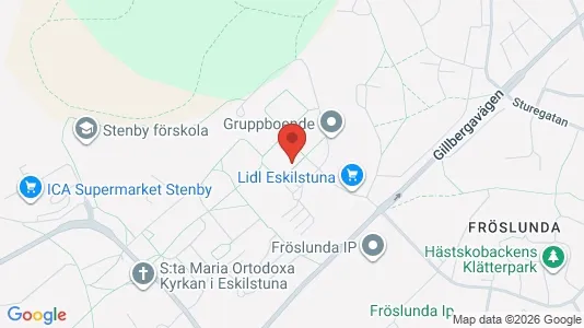 Lägenheter att hyra i Eskilstuna - kort over placeringen