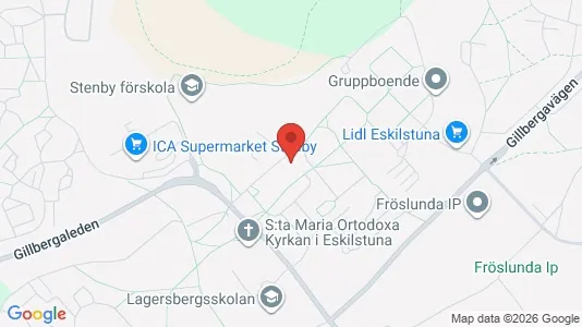 Lägenheter att hyra i Eskilstuna - kort over placeringen