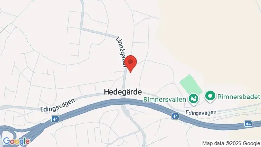 Lägenheter att hyra i Uddevalla - kort over placeringen
