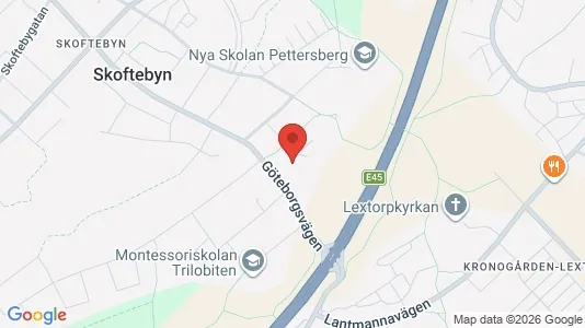 Lägenheter till salu i Trollhättan - kort over placeringen