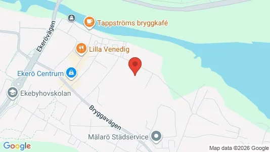 Lägenheter till salu i Ekerö - kort over placeringen