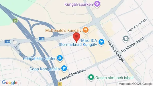 Lägenheter till salu i Kungälv - kort over placeringen