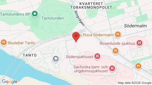 Lägenheter till salu i Södermalm - kort over placeringen