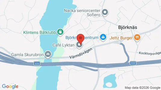 Lägenheter att hyra i Nacka - kort over placeringen