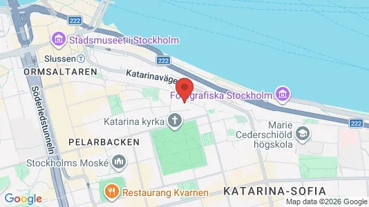 Lägenheter att hyra i Södermalm - kort over placeringen