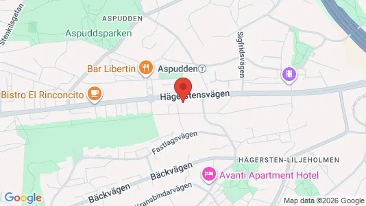 Lägenheter att hyra i Söderort - kort over placeringen