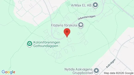 Lägenheter att hyra i Uppsala - kort over placeringen
