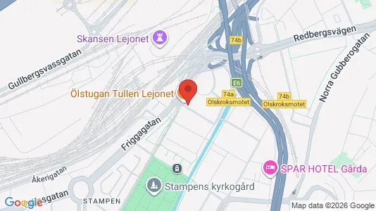 Lägenheter att hyra i Örgryte-Härlanda - kort over placeringen