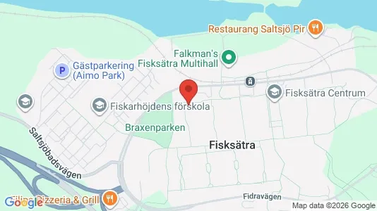 Lägenheter att hyra i Nacka - kort over placeringen