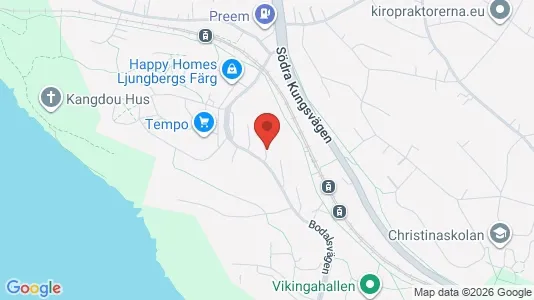 Lägenheter att hyra i Lidingö - kort over placeringen
