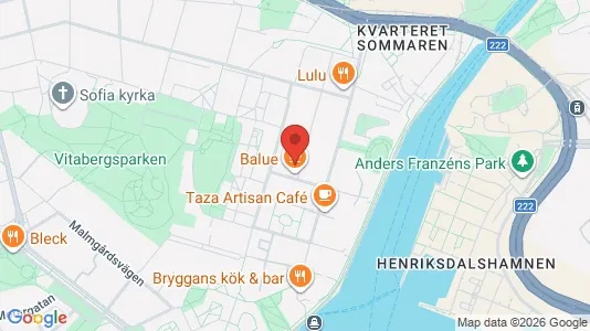 Lägenheter att hyra i Södermalm - kort over placeringen