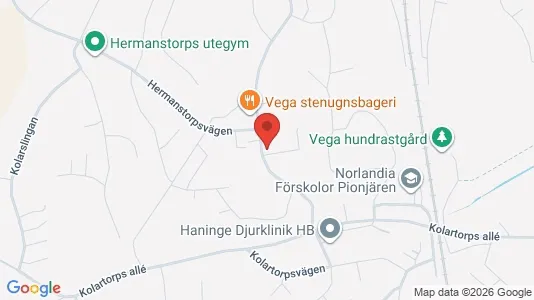 Lägenheter att hyra i Haninge - kort over placeringen