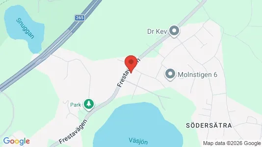 Lägenheter att hyra i Sollentuna - kort over placeringen
