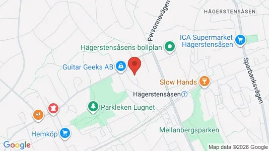 Lägenheter att hyra i Söderort - kort over placeringen
