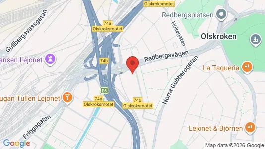 Lägenheter att hyra i Örgryte-Härlanda - kort over placeringen