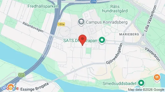 Lägenheter att hyra i Kungsholmen - kort over placeringen