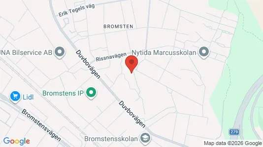 Lägenheter att hyra i Västerort - kort over placeringen