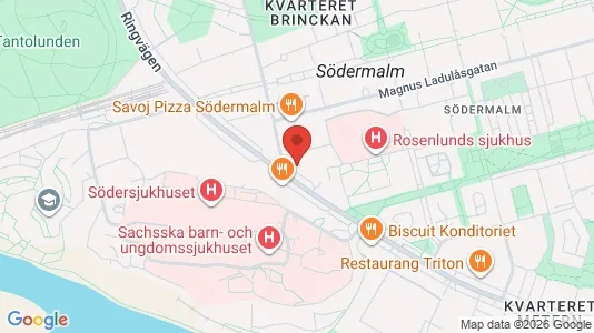 Lägenheter att hyra i Södermalm - kort over placeringen