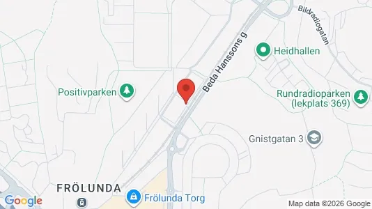 Lägenheter att hyra i Askim-Frölunda-Högsbo - kort over placeringen
