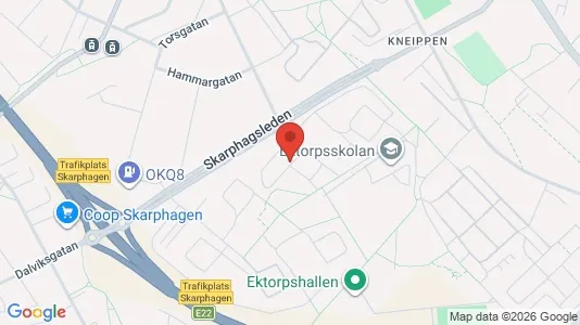 Lägenheter att hyra i Norrköping - kort over placeringen