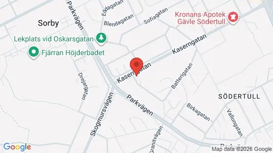 Lägenheter att hyra i Gävle - Bild från Google Street View