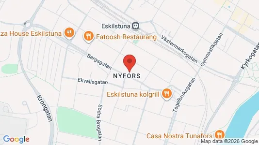 Lägenheter att hyra i Eskilstuna - kort over placeringen