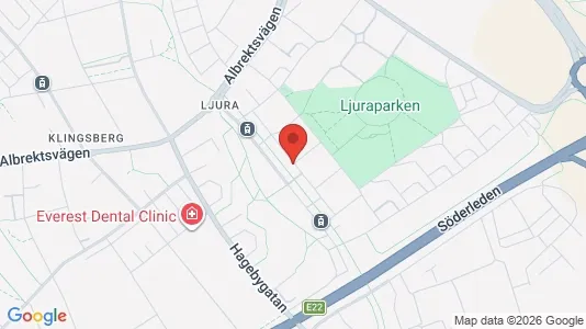Lägenheter att hyra i Norrköping - kort over placeringen