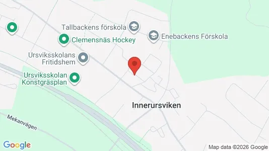 Bostadsrätter till salu i Skellefteå - kort over placeringen