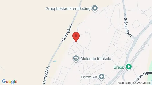 Bostadsrätter till salu i Lerum - kort over placeringen