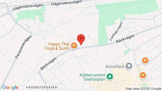 Bostadsrätter till salu i Söderort - kort over placeringen