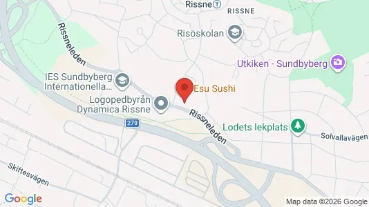 Bostadsrätter till salu i Sundbyberg - kort over placeringen