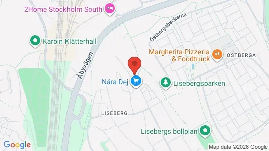 Bostadsrätter till salu i Söderort - kort over placeringen