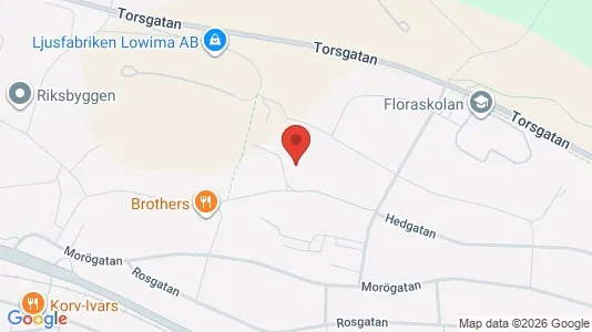 Lägenheter att hyra i Skellefteå - kort over placeringen