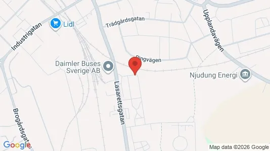 Lägenheter att hyra i Vetlanda - kort over placeringen