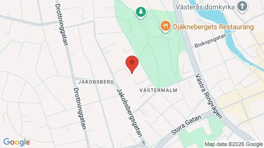 Lägenheter till salu i Västerås - kort over placeringen