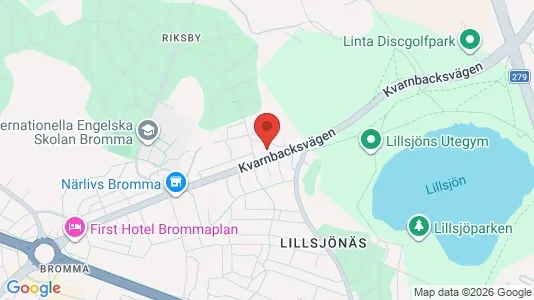 Lägenheter till salu i Västerort - kort over placeringen