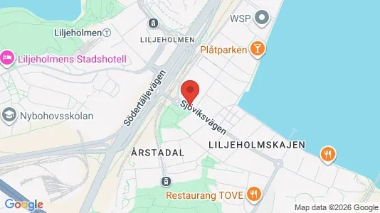 Lägenheter att hyra i Södermalm - kort over placeringen